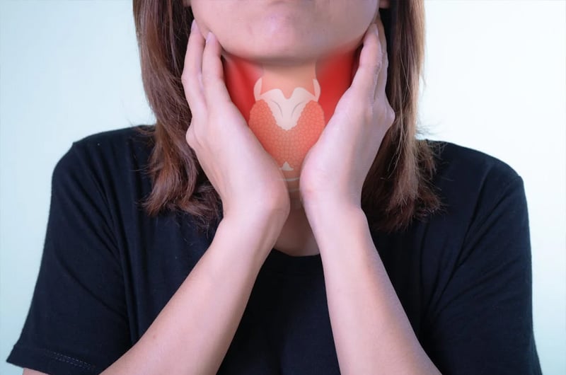 A woman with H. pylori colonization in her throat