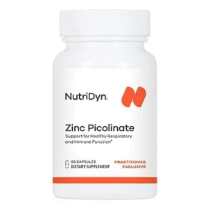 NutriDyn Zinc Picolinate dietary supplement bottle